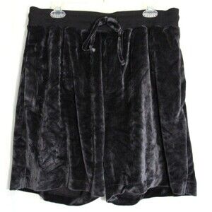 Goodlife Men's Black Velvet Tie Elastic Waist 7" Inseam Shorts Size XXL NWT